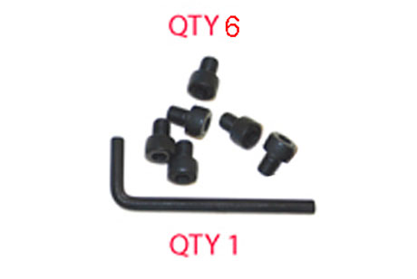 ACCESSORY, BOLT AND HEX SET, WALL MOUNTING BRACKET