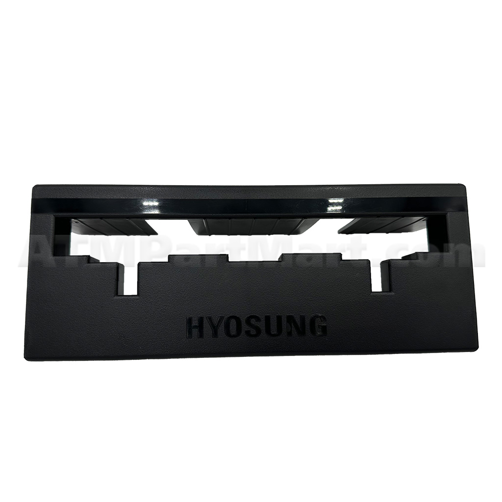 Hyosung Black Plastic Exit Bezel for Newer Style 1K CDUs - Click Image to Close